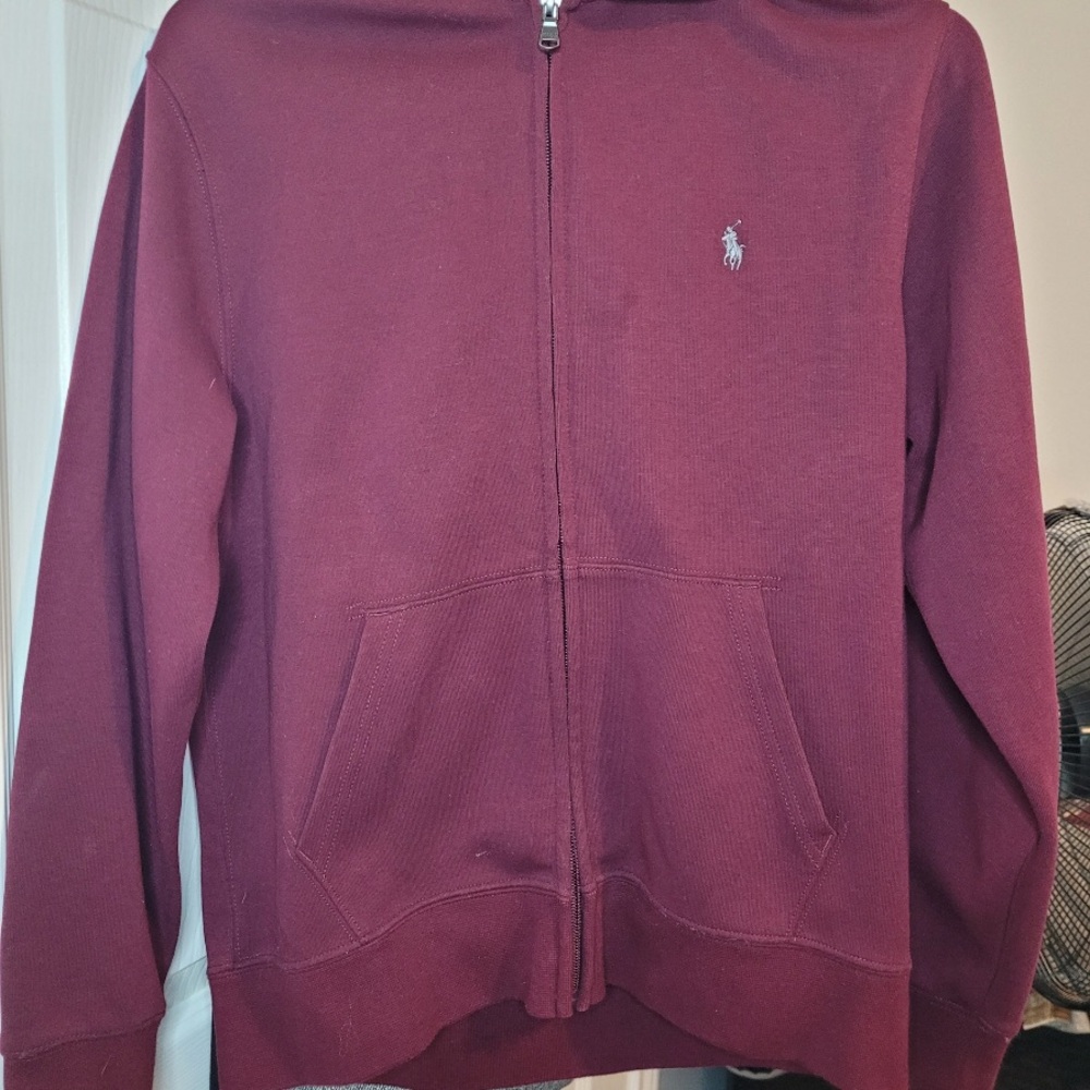 Ralph Lauren Maroon Hoodie